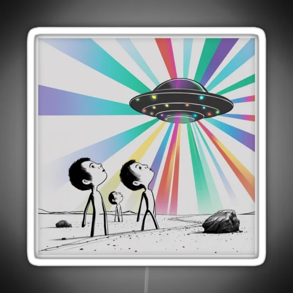 Alien Dawn RGB Neon Sign