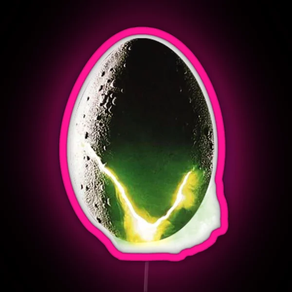 Alien Egg RGB Neon Sign