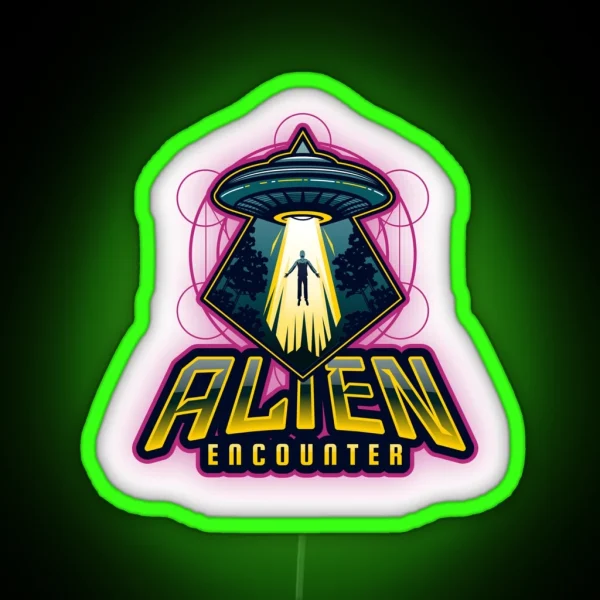 Alien Encounter Designs You Will Love On Your Favorite RGB Neon Sign