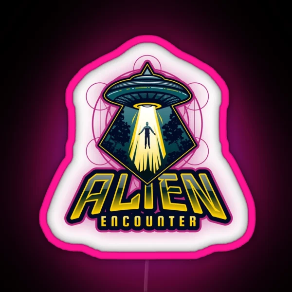 Alien Encounter Designs You Will Love On Your Favorite RGB Neon Sign