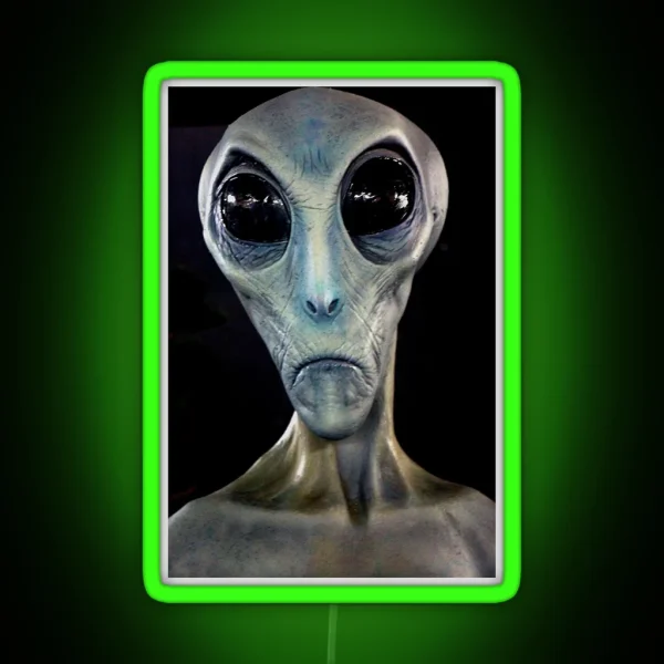 Alien Encounter RGB Neon Sign