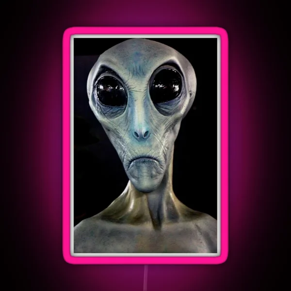 Alien Encounter RGB Neon Sign