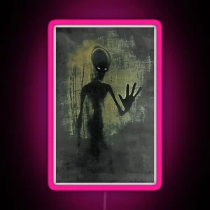 Alien Encounter RGB Neon Sign