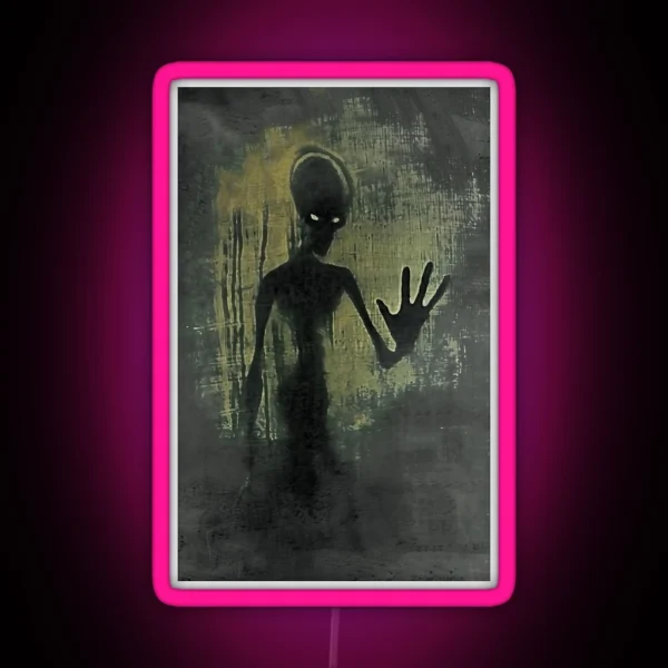 Alien Encounter RGB Neon Sign