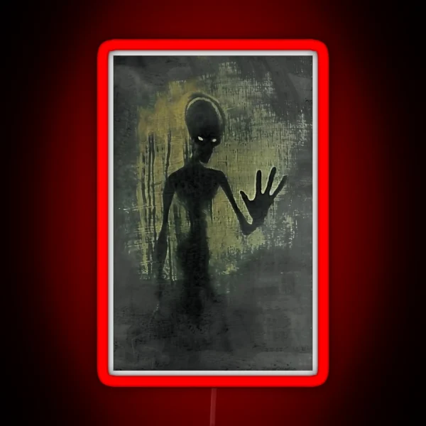 Alien Encounter RGB Neon Sign