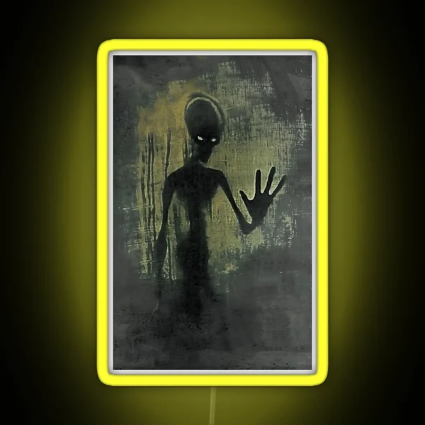 Alien Encounter RGB Neon Sign