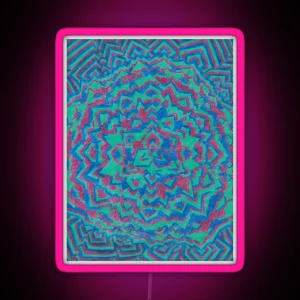 Alien Encounter RGB Neon Sign