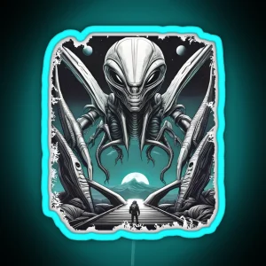 ALIEN ENCOUNTER RGB Neon Sign