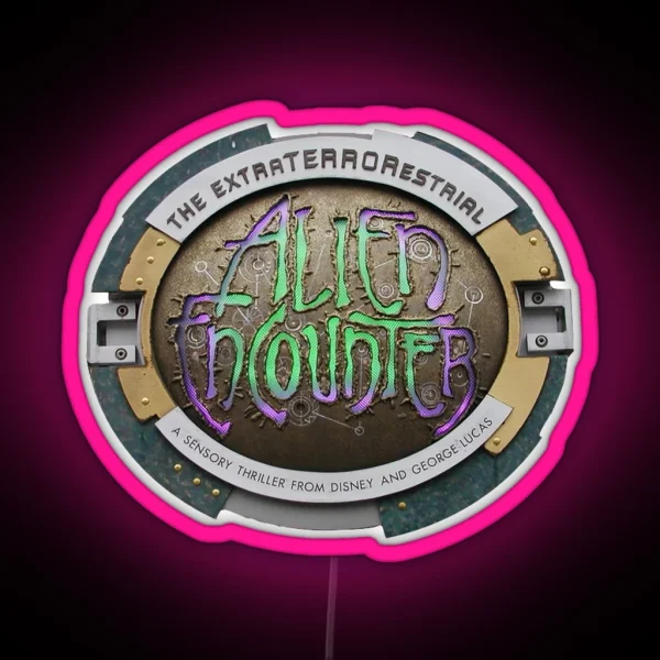 Alien Encounter Sign RGB Neon Sign