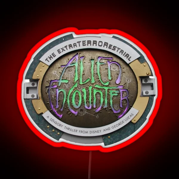 Alien Encounter Sign RGB Neon Sign