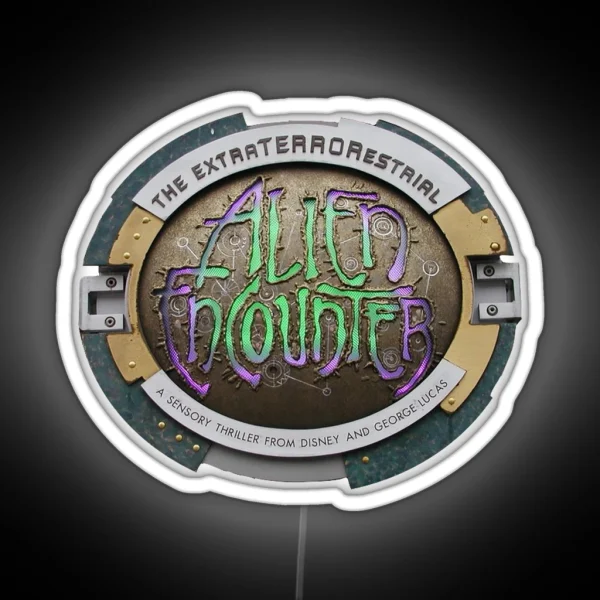 Alien Encounter Sign RGB Neon Sign