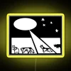 Alien Encounter With Cows RGB Neon Sign - Image 5