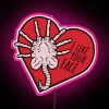RGB Neon Sign with H.R. Giger's Alien Facehugger Design Illumination Artwork