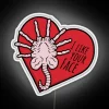 Neon RGB Alien Facehugger Artistic Sign for Sci-Fi Home Decor Enthusiasts