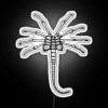 Glowing Alien Iconic Facehugger Neon Sign with RGB Color Effects