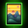 Alien Landscape RGB Neon Sign - Image 4