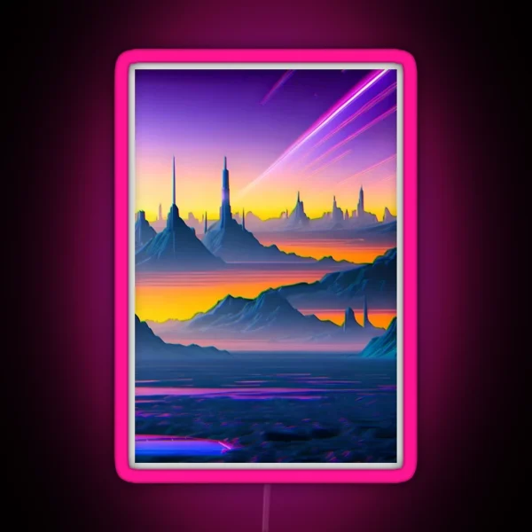 Alien Mirage RGB Neon Sign