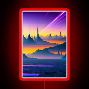 Alien Mirage RGB Neon Sign