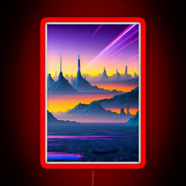 Alien Mirage RGB Neon Sign