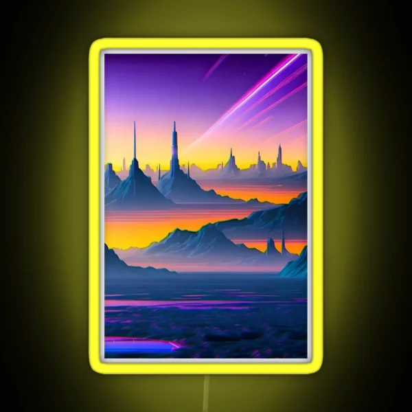 Alien Mirage RGB Neon Sign
