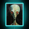 Alien Portrait RGB Neon Sign - Image 2