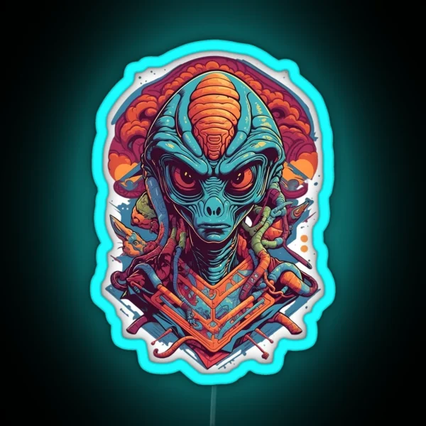 Alien RGB Neon Sign