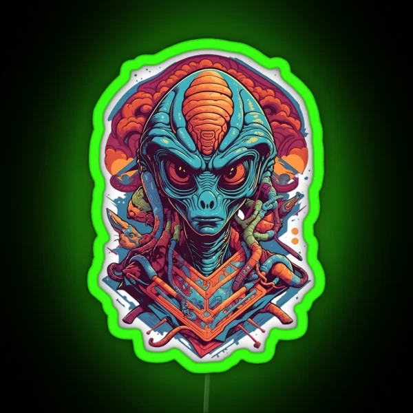Alien RGB Neon Sign