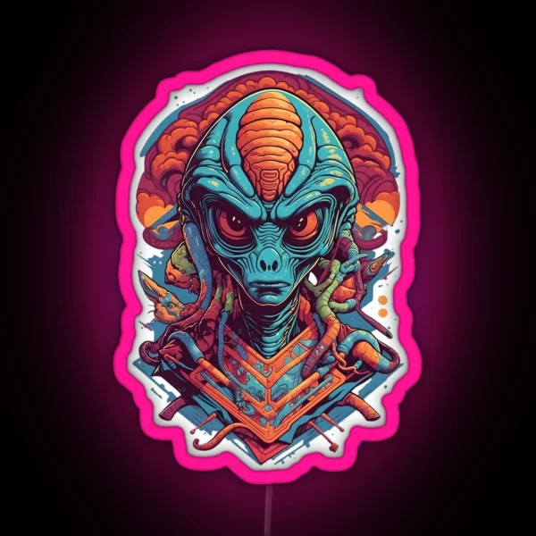 Alien RGB Neon Sign