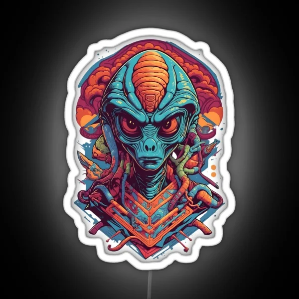 Alien RGB Neon Sign