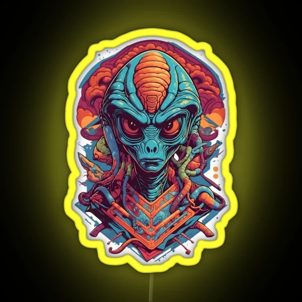 Alien RGB Neon Sign