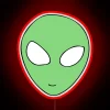 Galactic invasion in your home with vibrant alien RGB light.