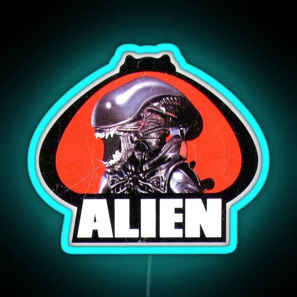 ALIEN WHITE RGB Neon Sign