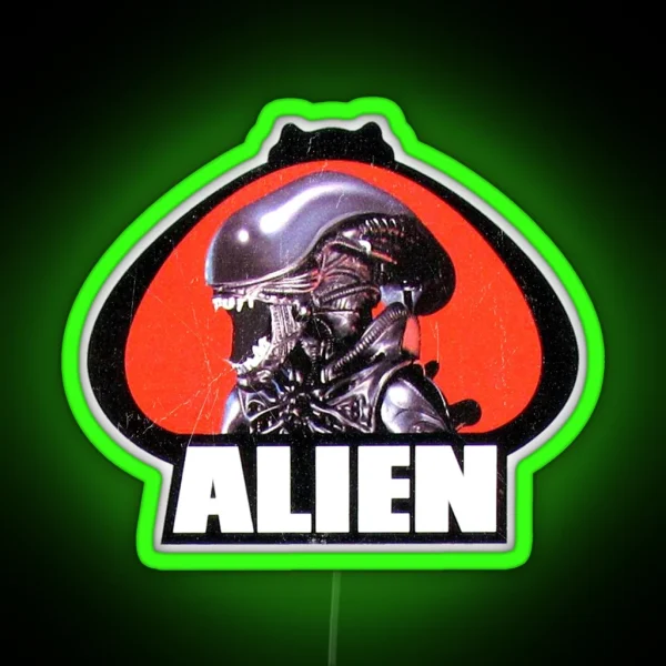 ALIEN WHITE RGB Neon Sign
