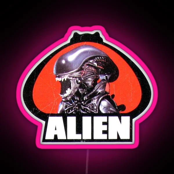 ALIEN WHITE RGB Neon Sign