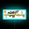 Alive Out Of Spite Bumper Led RGB Neon Sign - Image 3