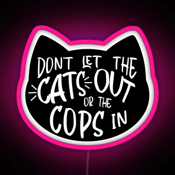 All Cats Are Beautiful RGB Neon Sign