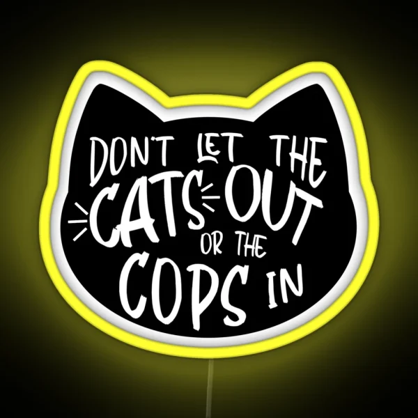 All Cats Are Beautiful RGB Neon Sign