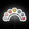 Empowering Mental Health Awareness with Vibrant All-Inclusive Emotional Validation Support