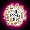 Vibrant RGB LED Sign with Customizable Food-Themed Artwork Display Solution