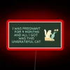 All I Got Was This Ungrateful Cat RGB Neon Sign - Image 2