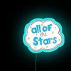 Unique Customizable Glowing Celestial RGB Neon Wall Sign Decorations Available