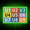 All Subway Lines Berlin RGB Neon Sign - Image 4