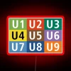 All Subway Lines Berlin RGB Neon Sign - Image 2