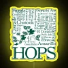 RGB LED Neon Sign Displaying Various Beer Hopping Styles Globally