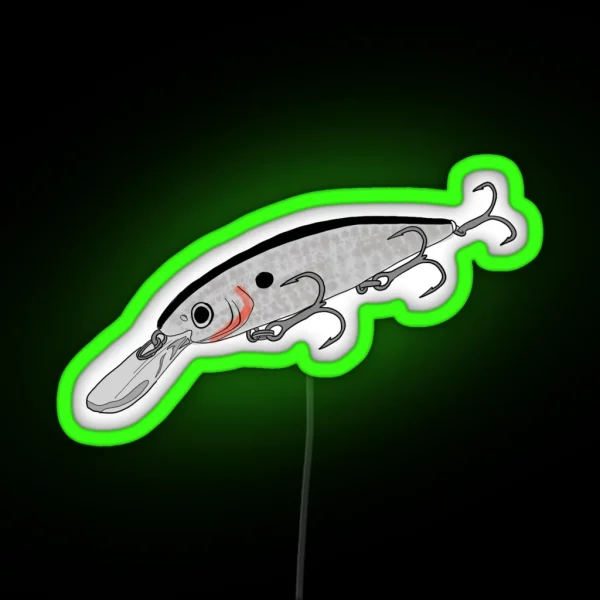 All Time Favorite Jerk Bait RGB Neon Sign