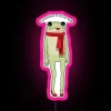 Customizable RGB Neon Sign with All Too Well Frog Version Design