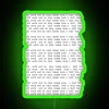 All Work And No Play Makes Jack A Dull Boy RGB Neon Sign - Image 4