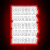 All Work And No Play Makes Jack A Dull Boy RGB Neon Sign - Image 2