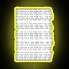 All Work And No Play Makes Jack A Dull Boy RGB Neon Sign - Image 5