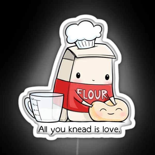 All You Knead Is Love RGB Neon Sign